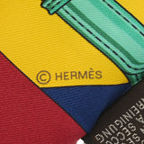 HERMES エルメス ツイリー CLIC CLAC MODERN 新タグ レッド/マルチカラー レディース シルク100％ スカーフ ABランク 中古 銀蔵