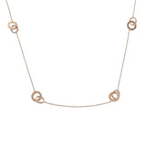 CARTIER カルティエ ラブサークル8 レディース K18イエローゴールド ネックレス Aランク 中古 銀蔵