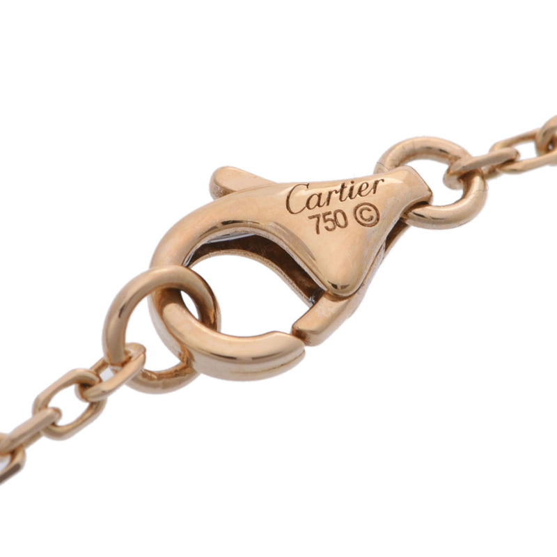 CARTIER カルティエ ラブサークル8 レディース K18イエローゴールド ネックレス Aランク 中古 銀蔵