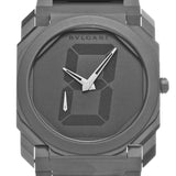 ブルガリ オクト フィニッシモ 宮島達男 日本限定モデル SAP103563 ブラック メンズ 腕時計 自動巻き 中古 銀蔵