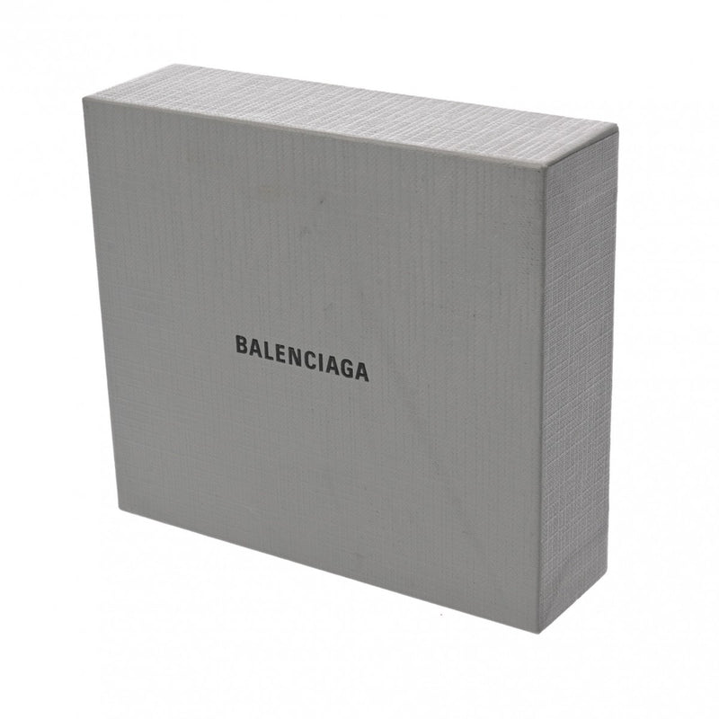 BALENCIAGA バレンシアガ フラワーモチーフ ライトグリーン 594216 レディース カーフ 二つ折り財布 Bランク 中古 銀蔵