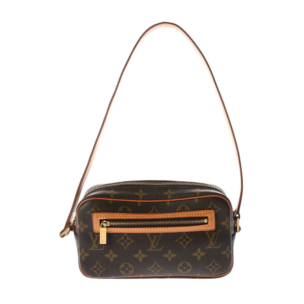 LOUIS VUITTON ルイヴィトン モノグラム ポシェット シテ ブラウン M51183 レディース モノグラムキャンバス ハンドバッグ Bランク 中古 銀蔵