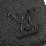 LOUIS VUITTON ルイヴィトン アエログラム メッセンジャー ヴォワヤージュ 2WAYクラッチ ノワール M59329 メンズ トリヨンレザー ショルダーバッグ ABランク 中古 銀蔵