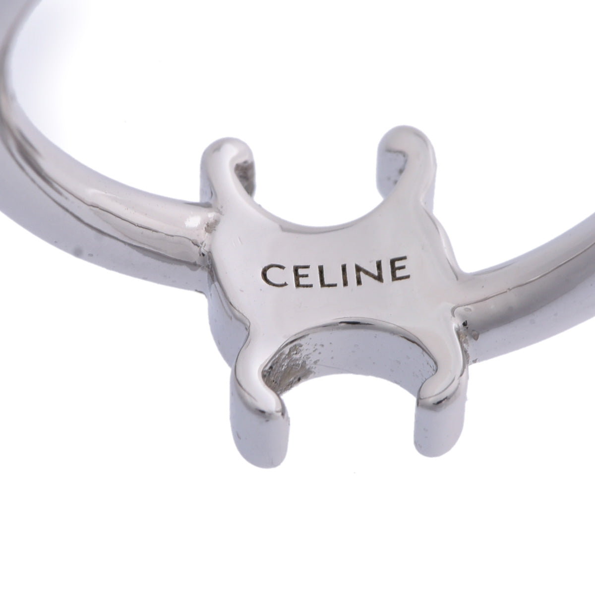 セリーヌトリオンフ アシンメトリックフープピアス レディース