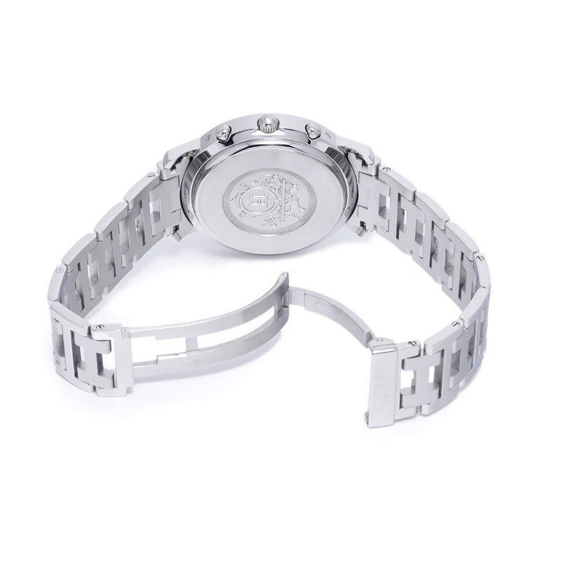 エルメス クリッパー クロノグラフ CL1.910 ブラック メンズ 腕時計 クォーツ 中古 銀蔵