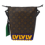 LOUIS VUITTON ルイヴィトン モノグラム LVラバー クルーザーメッセンジャー ブラウン M57966 レディース モノグラムキャンバス ショルダーバッグ 未使用 銀蔵