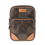 LOUIS VUITTON ルイヴィトン LVスクエアード アマゾンスリングバッグ ブラウン N40379 ユニセックス ダミエジャイアント ボディバッグ ABランク 中古 銀蔵