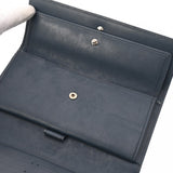 LOUIS VUITTON ルイヴィトン モノグラムマット ポルトトレゾール インターナショナル ブルー M65105 ユニセックス レザー 長財布 Aランク 中古 銀蔵