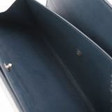 LOUIS VUITTON ルイヴィトン モノグラムマット ポルトトレゾール インターナショナル ブルー M65105 ユニセックス レザー 長財布 Aランク 中古 銀蔵