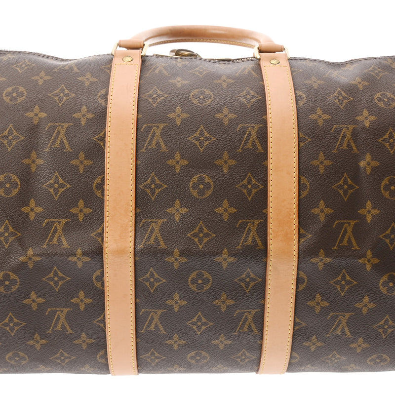 LOUIS VUITTON ルイヴィトン モノグラム キーポル 50 ブラウン M41426 ユニセックス モノグラムキャンバス ボストンバッグ ABランク 中古 銀蔵