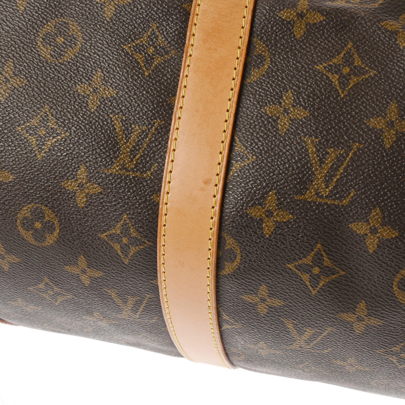 LOUIS VUITTON ルイヴィトン モノグラム キーポル 50 ブラウン M41426 ユニセックス モノグラムキャンバス ボストンバッグ ABランク 中古 銀蔵