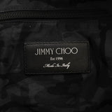 JIMMY CHOO ジミーチュウ フィッツロイ バックパック  ブルー メンズ デニム カーフ リュック・デイパック Bランク 中古 銀蔵