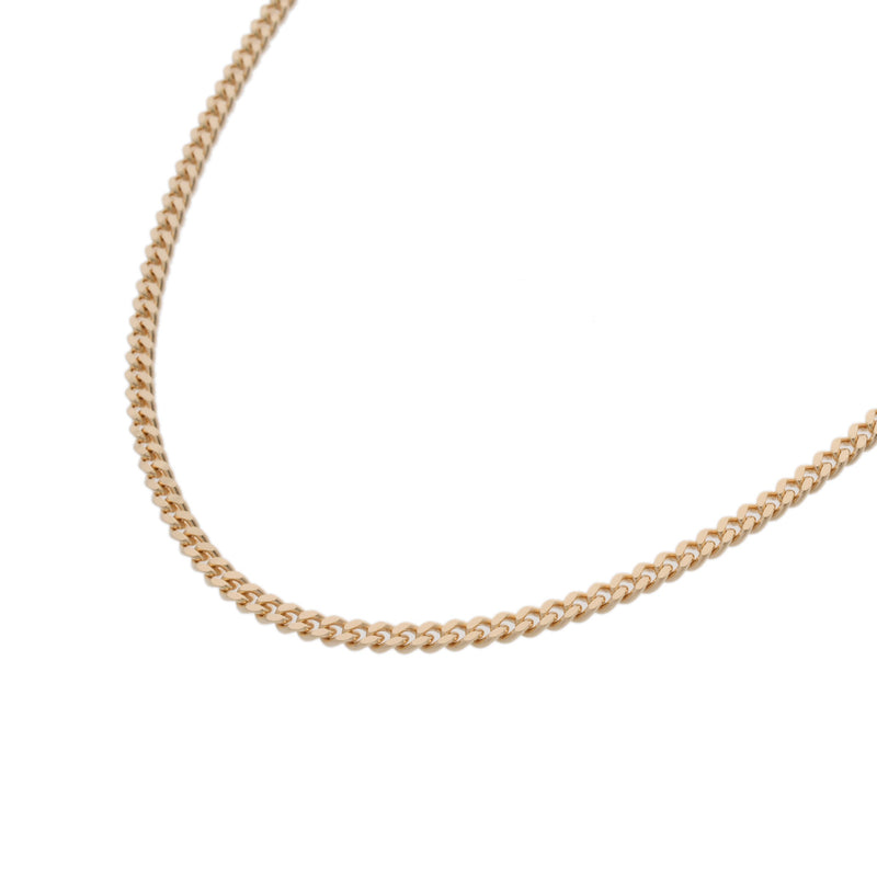 no brand ノーブランド 二面喜平 チェーン ユニセックス K18イエローゴールド YG ネックレス Aランク 中古 銀蔵