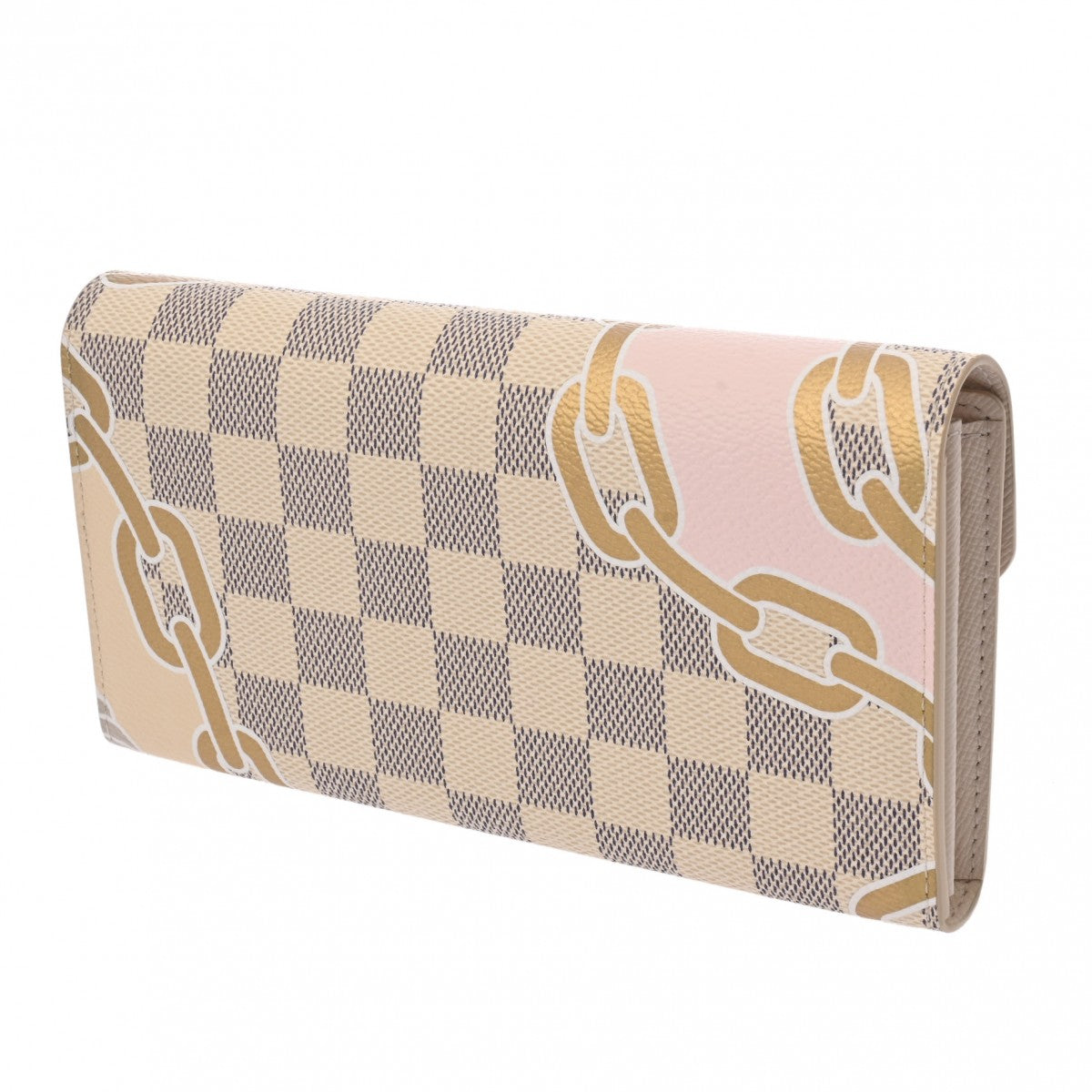 ルイヴィトンポルトフォイユ サラ ノーティカル 43022 ホワイト ユニ