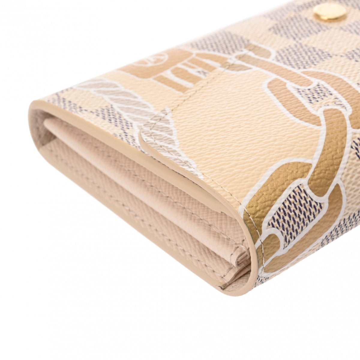 ルイヴィトンポルトフォイユ サラ ノーティカル 43022 ホワイト ユニ