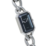 シャネル プルミエール ベゼルダイヤ H3252 ブラック レディース 腕時計 クォーツ 中古 銀蔵