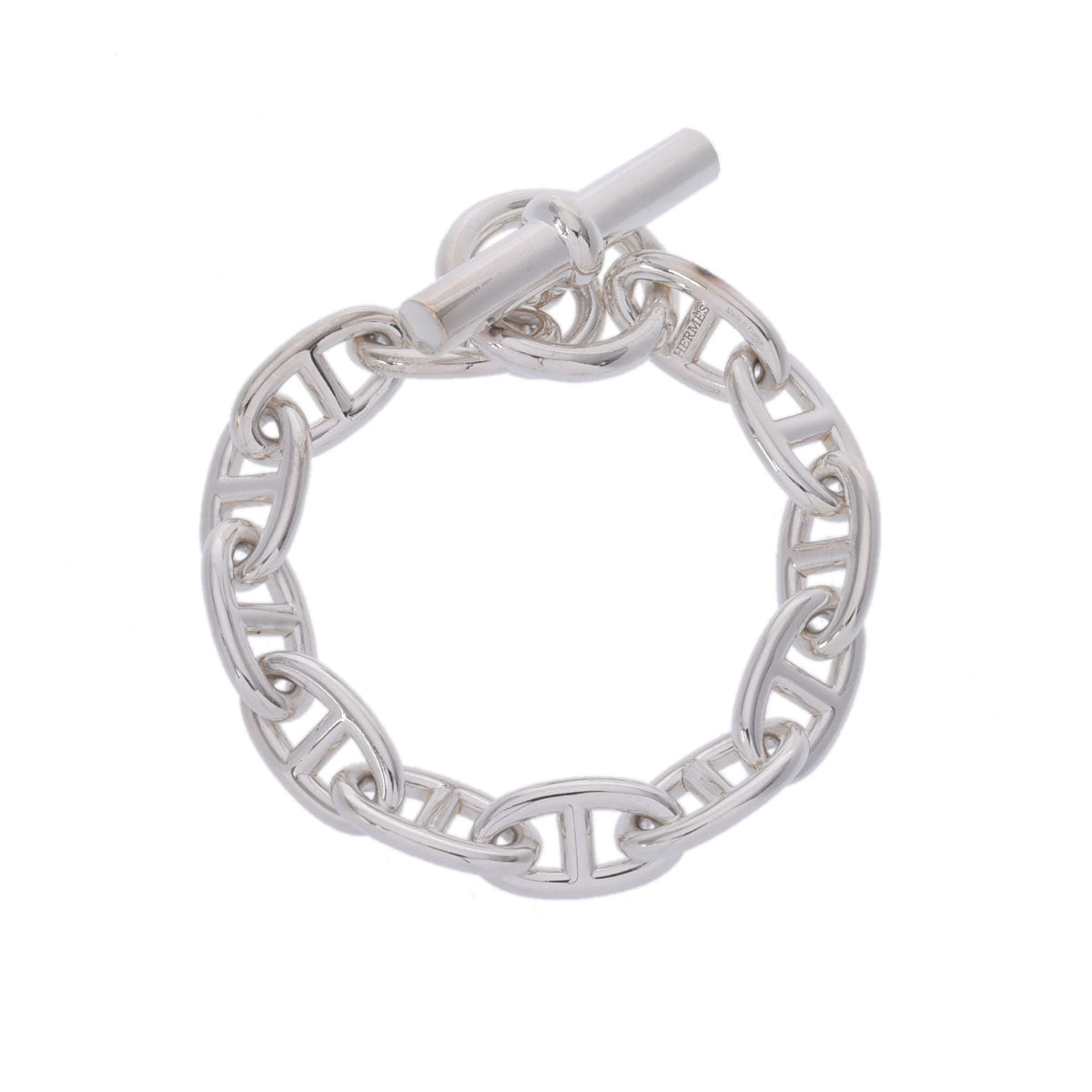 エルメスシェーヌダンクル GM 12コマ ユニセックス シルバー925