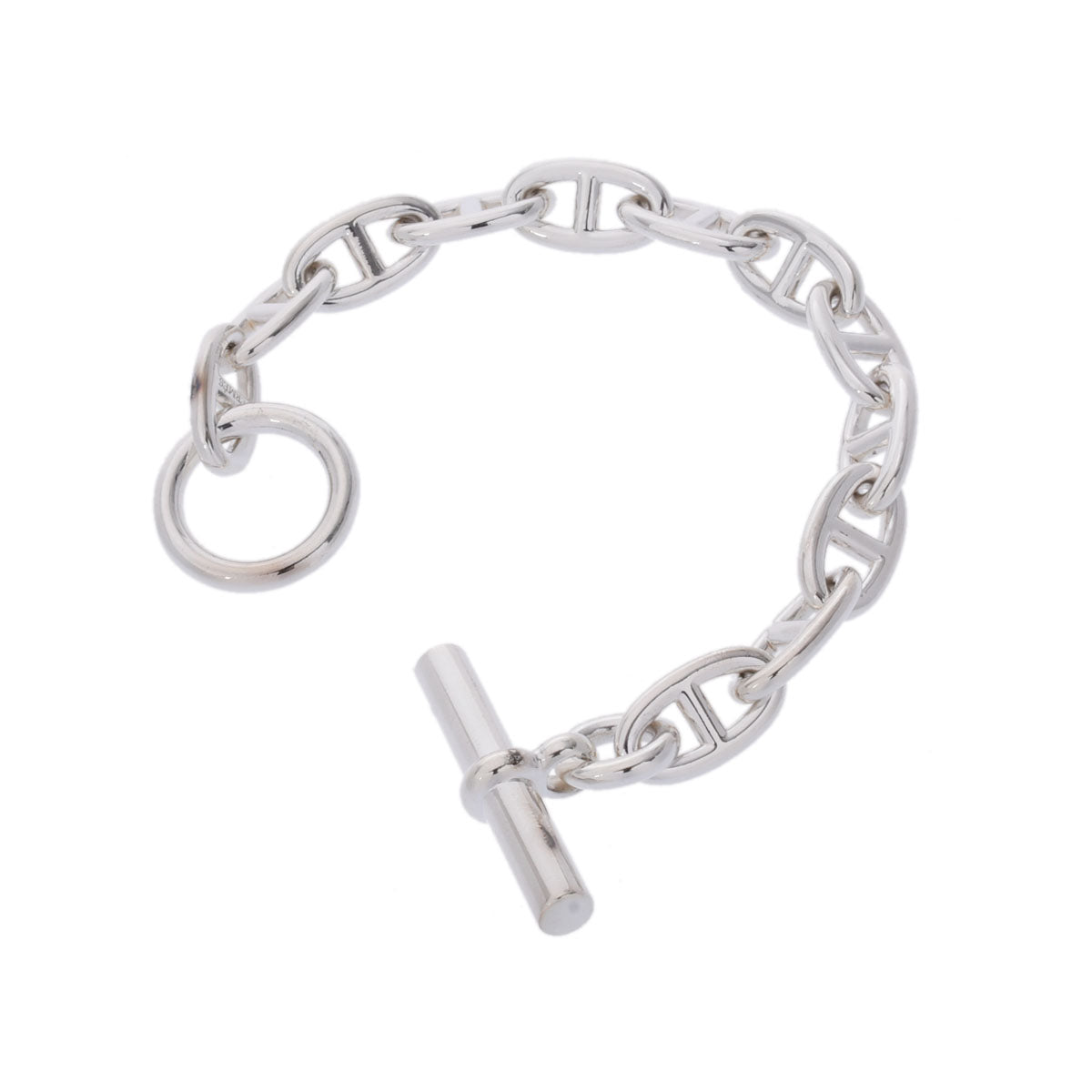 エルメスシェーヌダンクル GM 12コマ ユニセックス シルバー925