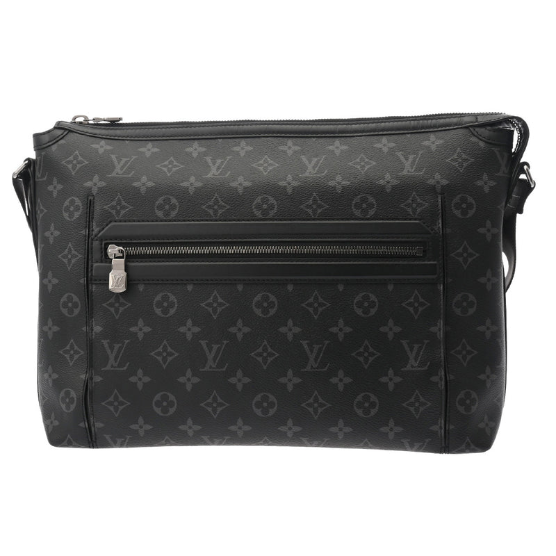 LOUIS VUITTON ルイヴィトン モノグラムエクリプス オデッセメッセンジャー MM ブラック/グレー M44224 メンズ モノグラムキャンバス ショルダーバッグ ABランク 中古 銀蔵