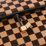 LOUIS VUITTON ルイヴィトン ダミエソバージュ ガゼル ベージュ/ブラウン M93079 メンズ ハラコ/レザー ショルダーバッグ Aランク 中古 銀蔵