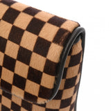 LOUIS VUITTON ルイヴィトン ダミエソバージュ ガゼル ベージュ/ブラウン M93079 メンズ ハラコ/レザー ショルダーバッグ Aランク 中古 銀蔵