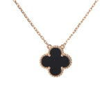 VAN CLEEF & ARPELS ヴァンクリーフ＆アーペル ヴィンテージ アルハンブラ VCARA45800 レディース K18イエローゴールド ネックレス Aランク 中古 銀蔵