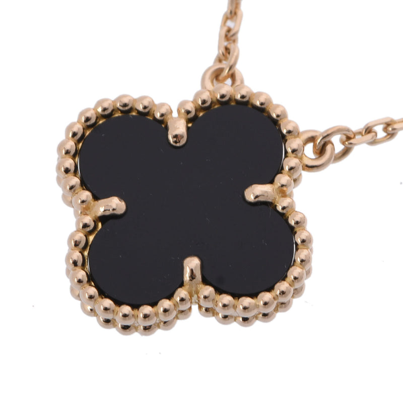 VAN CLEEF & ARPELS ヴァンクリーフ＆アーペル ヴィンテージ アルハンブラ VCARA45800 レディース K18イエローゴールド ネックレス Aランク 中古 銀蔵