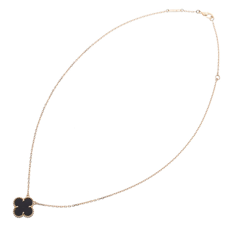 VAN CLEEF & ARPELS ヴァンクリーフ＆アーペル ヴィンテージ アルハンブラ VCARA45800 レディース K18イエローゴールド ネックレス Aランク 中古 銀蔵