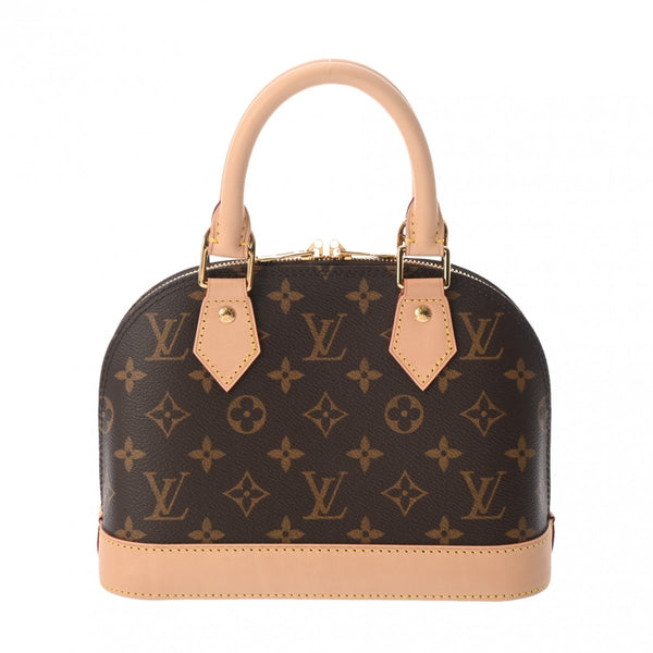 LOUIS VUITTON ルイヴィトン モノグラム アルマ BB 2WAY ブラウン M46990 レディース モノグラムキャンバス ハンドバッグ 新同 中古 銀蔵