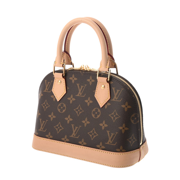 LOUIS VUITTON ルイヴィトン モノグラム アルマ BB 2WAY ブラウン M46990 レディース モノグラムキャンバス ハンドバッグ 新同 中古 銀蔵