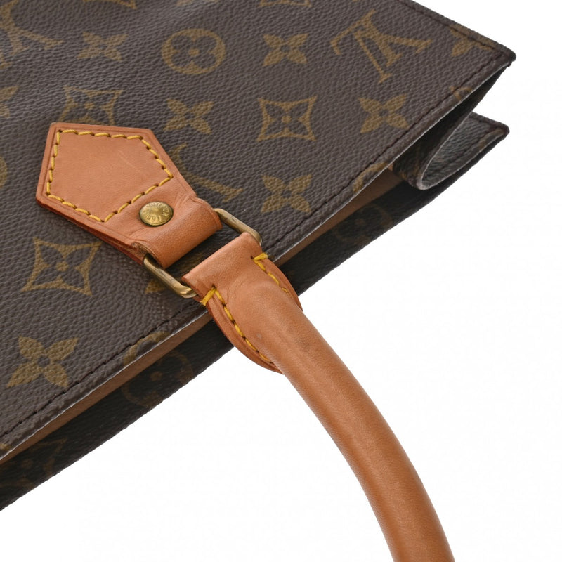 LOUIS VUITTON ルイヴィトン モノグラム サックプラ 旧型 ブラウン M51140 ユニセックス モノグラムキャンバス トートバッグ ABランク 中古 銀蔵