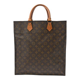 LOUIS VUITTON ルイヴィトン モノグラム サックプラ 旧型 ブラウン M51140 ユニセックス モノグラムキャンバス トートバッグ ABランク 中古 銀蔵