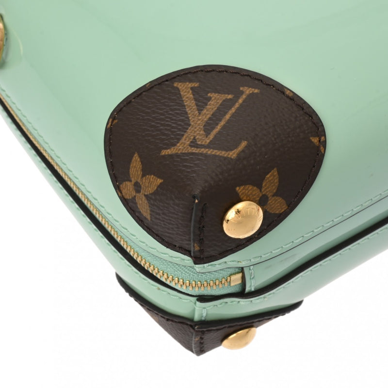 LOUIS VUITTON ルイヴィトン ヴェルニ パラディッソ グリーン M52756 レディース モノグラムヴェルニ モノグラムキャンバス ショルダーバッグ Bランク 中古 銀蔵