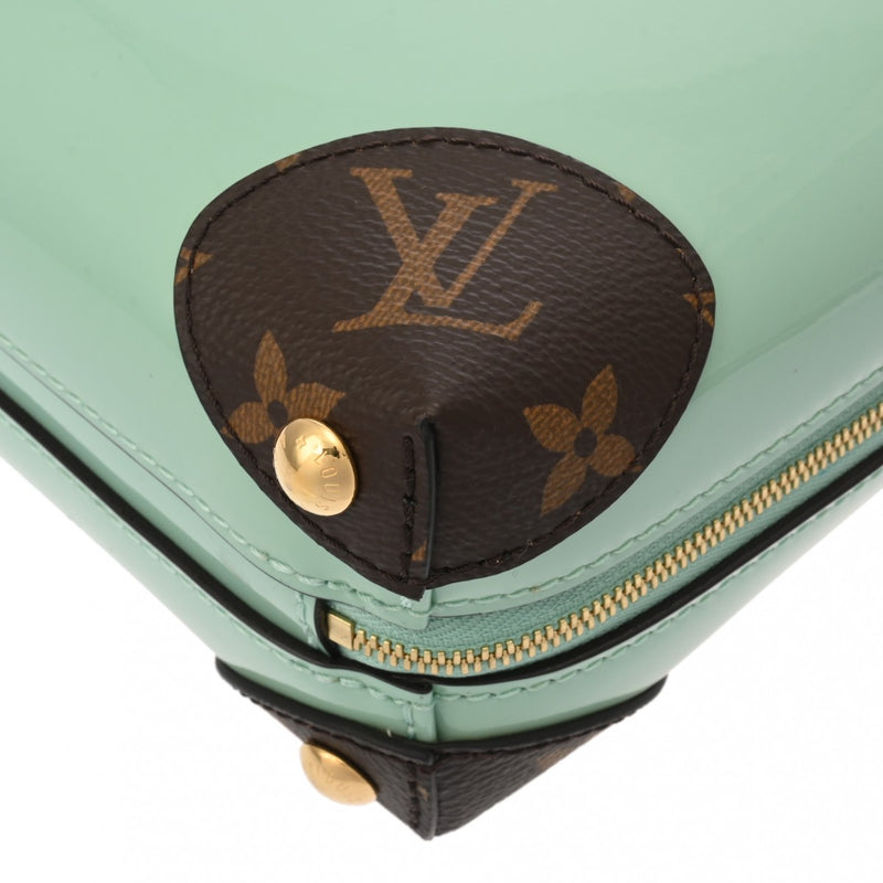 LOUIS VUITTON ルイヴィトン ヴェルニ パラディッソ グリーン M52756 レディース モノグラムヴェルニ モノグラムキャンバス ショルダーバッグ Bランク 中古 銀蔵