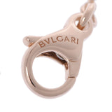 BVLGARI ブルガリ B-ZERO1 ゴールド/黒 レディース K18ピンクゴールド 黒セラミック ネックレス Aランク 中古 銀蔵