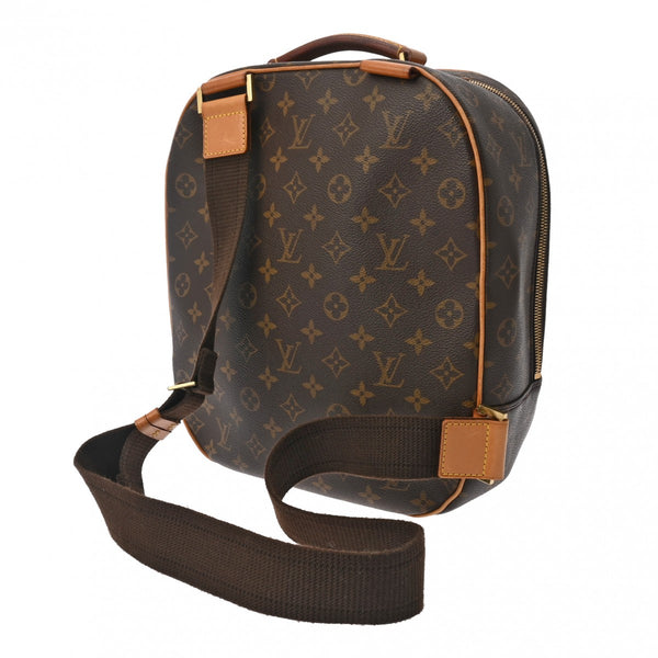 LOUIS VUITTON ルイヴィトン モノグラム パックオール サックアド 2WAYバッグ ブラウン M51132 ユニセックス モノグラムキャンバス ショルダーバッグ Bランク 中古 銀蔵