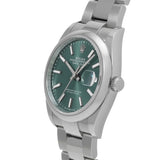 ロレックス デイトジャスト 36 126200 ランダムシリアル ミントグリーン メンズ 腕時計 自動巻き 中古 銀蔵