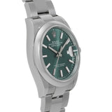 ロレックス デイトジャスト 36 126200 ランダムシリアル ミントグリーン メンズ 腕時計 自動巻き 中古 銀蔵