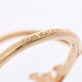 LOUIS VUITTON ルイヴィトン LV エクリプス Sサイズ　 ゴールド M00768 10号 レディース イエローゴールドメッキ リング・指輪 Aランク 中古 銀蔵