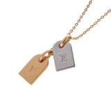 LOUIS VUITTON ルイヴィトン ネックレス ナノグラム M63141 レディース メタル ネックレス Aランク 中古 銀蔵