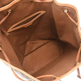 LOUIS VUITTON ルイヴィトン モノグラム モンスリ GM ブラウン M51135 ユニセックス モノグラムキャンバス リュック・デイパック Bランク 中古 銀蔵