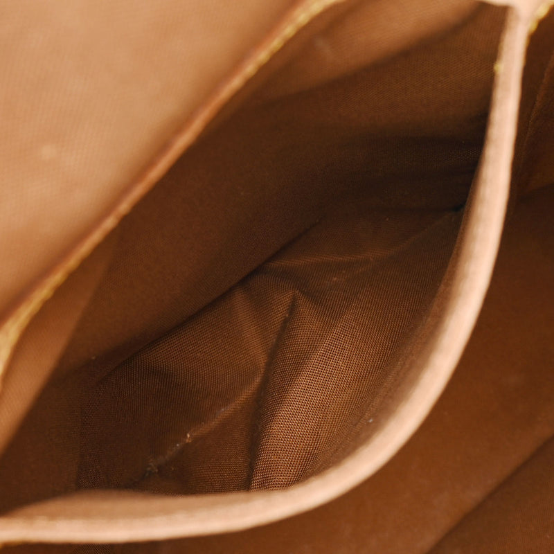 LOUIS VUITTON ルイヴィトン モノグラム モンスリ GM ブラウン M51135 ユニセックス モノグラムキャンバス リュック・デイパック Bランク 中古 銀蔵