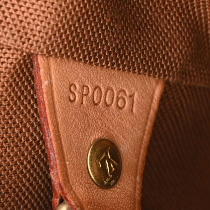 LOUIS VUITTON ルイヴィトン モノグラム モンスリ GM ブラウン M51135 ユニセックス モノグラムキャンバス リュック・デイパック Bランク 中古 銀蔵