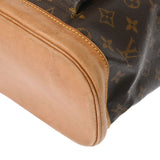 LOUIS VUITTON ルイヴィトン モノグラム モンスリ GM ブラウン M51135 ユニセックス モノグラムキャンバス リュック・デイパック Bランク 中古 銀蔵