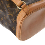 LOUIS VUITTON ルイヴィトン モノグラム モンスリ GM ブラウン M51135 ユニセックス モノグラムキャンバス リュック・デイパック Bランク 中古 銀蔵