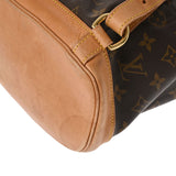 LOUIS VUITTON ルイヴィトン モノグラム モンスリ GM ブラウン M51135 ユニセックス モノグラムキャンバス リュック・デイパック Bランク 中古 銀蔵