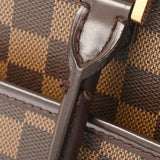 LOUIS VUITTON ルイヴィトン ダミエ サリア オリゾンタル ブラウン N51282 レディース ダミエキャンバス ハンドバッグ Bランク 中古 銀蔵