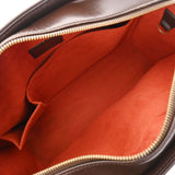 LOUIS VUITTON ルイヴィトン ダミエ サリア オリゾンタル ブラウン N51282 レディース ダミエキャンバス ハンドバッグ Bランク 中古 銀蔵