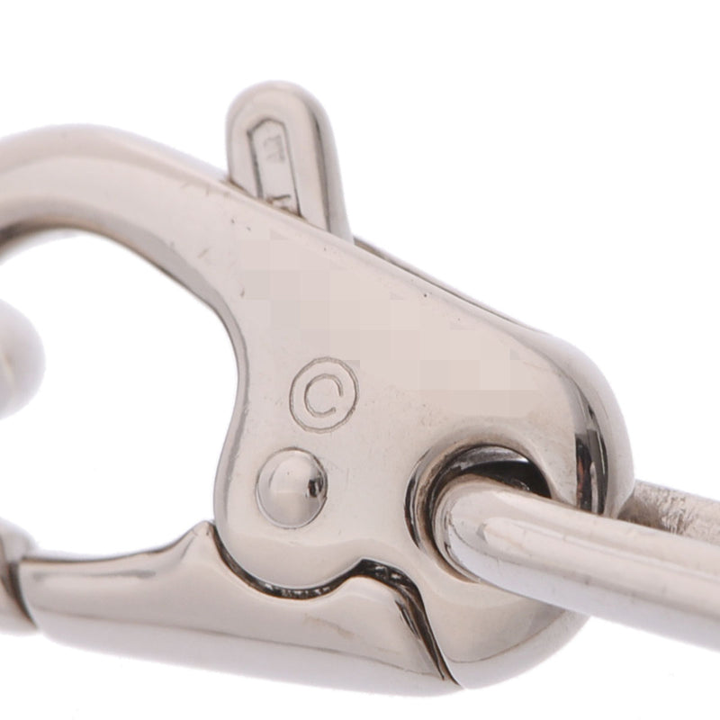 CARTIER カルティエ スパルタカス チェーン ユニセックス K18ホワイトゴールド WG ネックレス Aランク 中古 銀蔵