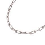 CARTIER カルティエ スパルタカス チェーン ユニセックス K18ホワイトゴールド WG ネックレス Aランク 中古 銀蔵